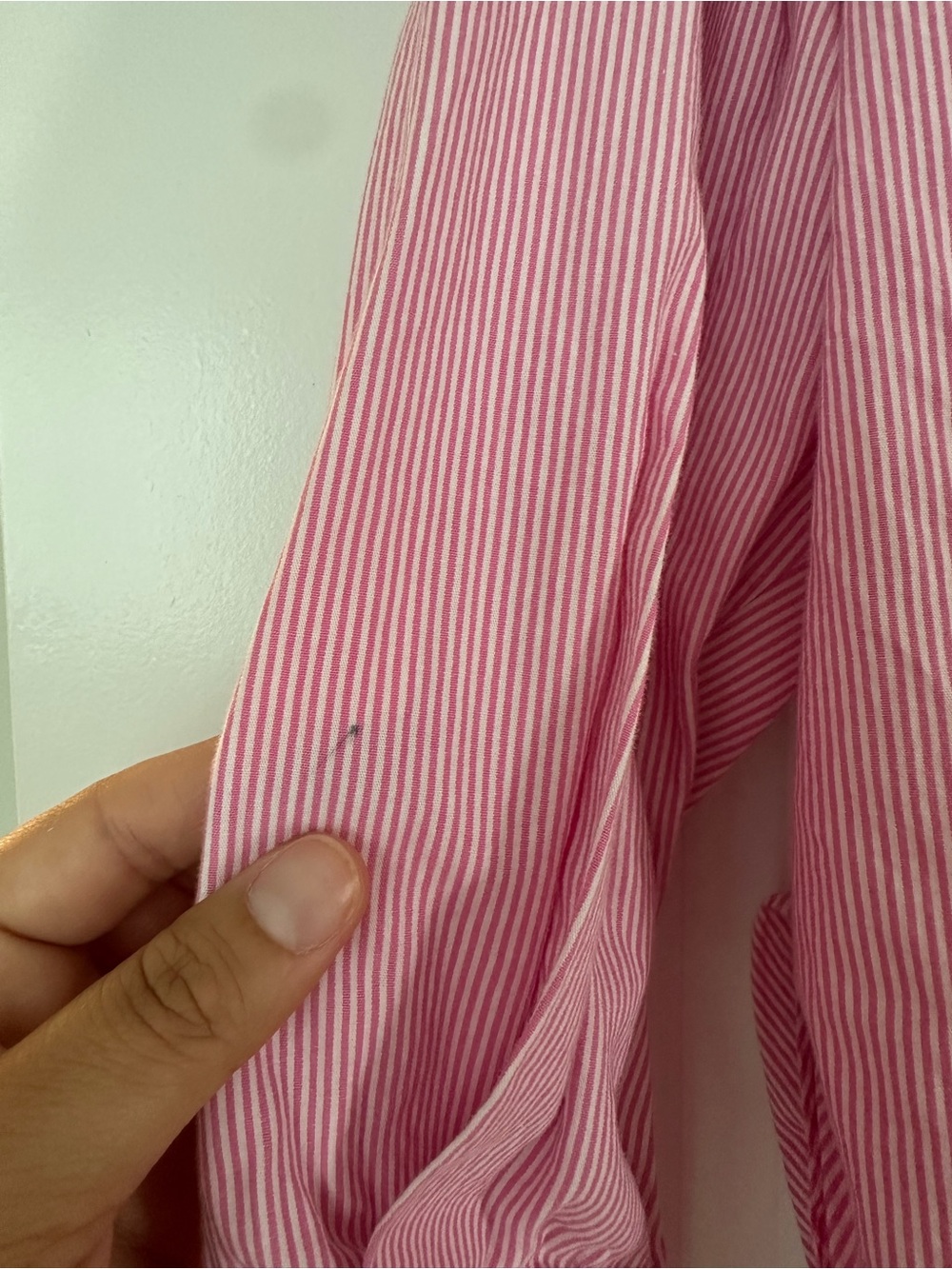Daily Drills Pink Striped Button-Down Shirt - Picture 5 of 6